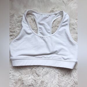GAP Classic White Sports Bra
